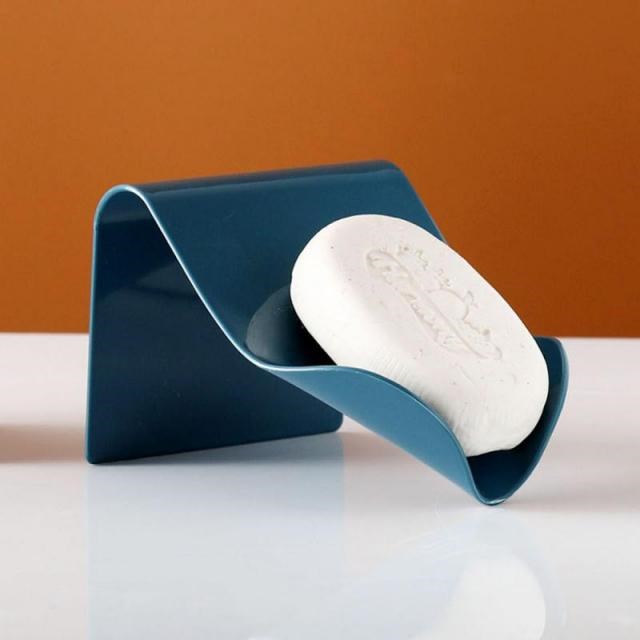 High Quality Seamless Wall-Mounted Soap Holder Drainage Stor