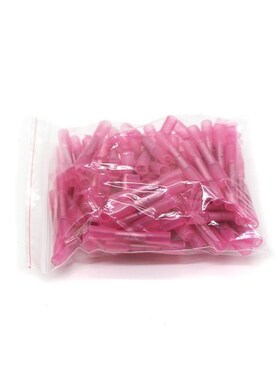 (100PCS BHT1.25 22-18AWG) Insulated waterproof Heat Shrink T