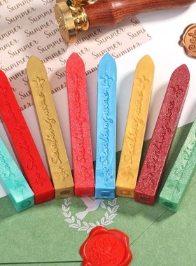 8 Color DIY Retro Sealing Strips Seal Dedicated Beeswax Stic