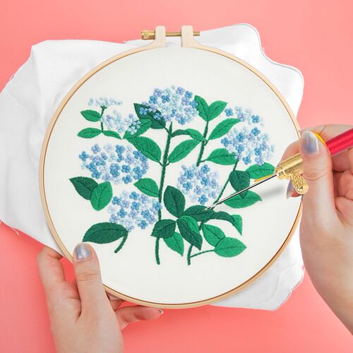 French Crochet Embroidery Hook Tambour Beading Hoop Needles