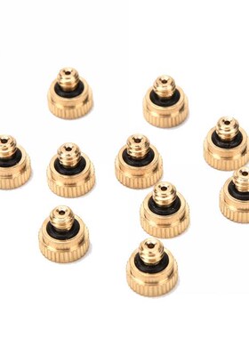 Threaded 0.3mm Brass Low Pressure Misting Fog Nozzle Misting