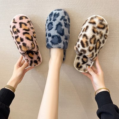 Women Indoor Slippers Warm Plush Home Slipper Autumn Winter