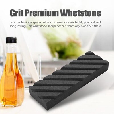 320# Flattening Stone 适用于 Cutter Sharpening Black Carbide