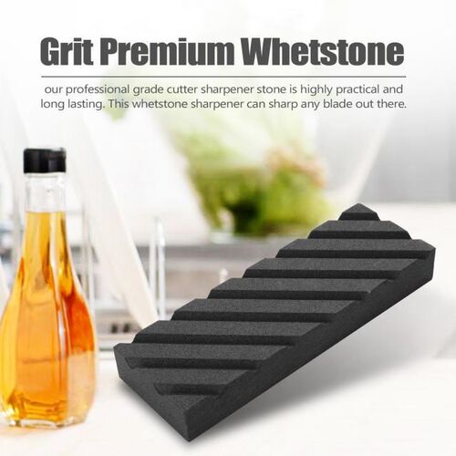 320# Flattening Stone 适用于 Cutter Sharpening Black Carbide