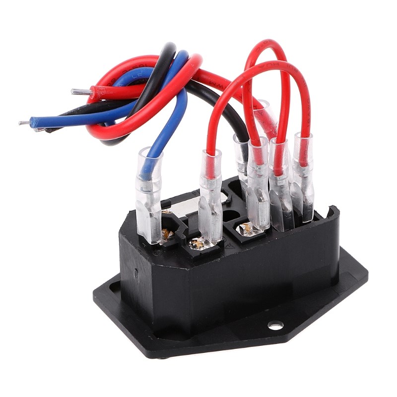 1PC U-type Plug Power Supply Switch 适用于 3D Printer Adapte