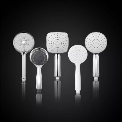 Submarine Bathroom Handheld Pressurized Shower Head 3 Mode A