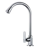Faucets Degree 360 Spout Kitchen Lever Faucet Single Sink