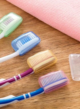 5Pcs/Lot Portable Toothbrush Head Cover Case Travel Hiking C