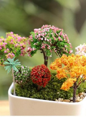 6 Styles Figurines Miniatures crafts Decor Micro fairy garde