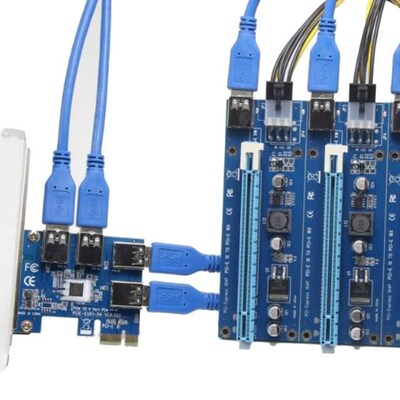 60cm USB 3.0 PCI-E Express 1x to 16x Extender Riser Card Ada