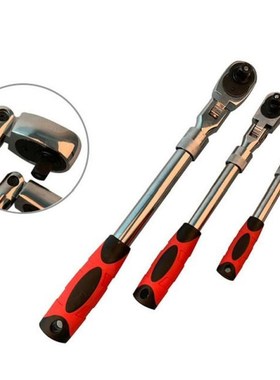 72Teeth Telescopic Ratchet Spanner Automatic Quick Release F