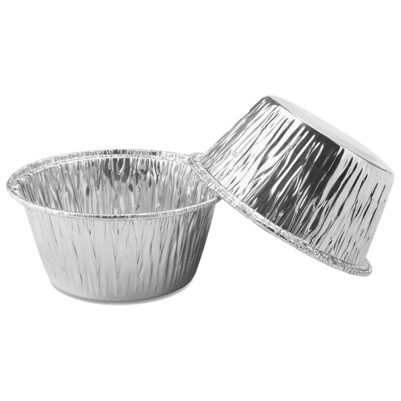 150 Pcs Aluminum Foil Cupcake Cups Ramekin Muffin Baking Cup