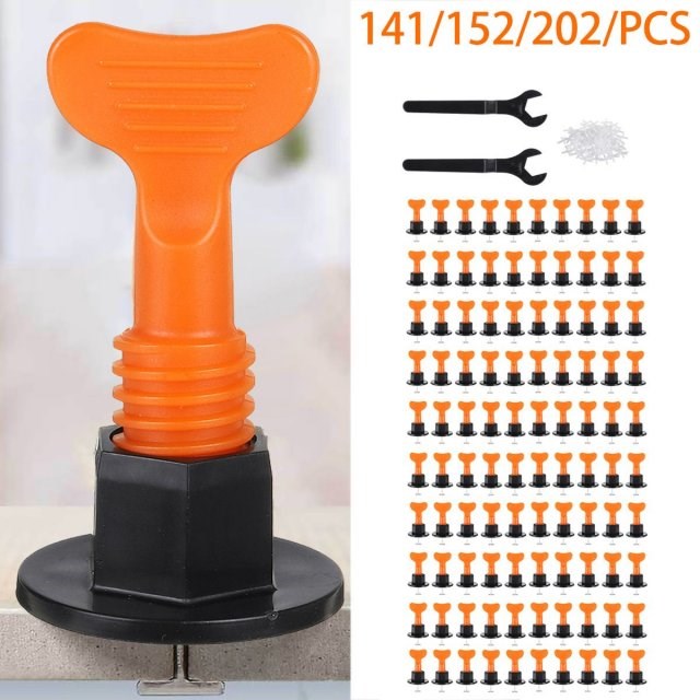 202/152/141Pcs Level Wedges Tile Spacers For Flooring Wall T