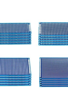 PCB Connector 5x7 4x6 3x7 2x8 Blue Double Side Prototype PCB