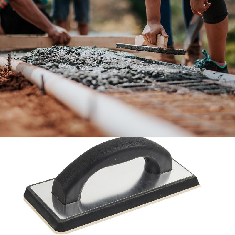 Handheld Concrete Rubber Trowel Corner Cover Stucco Dry Lini