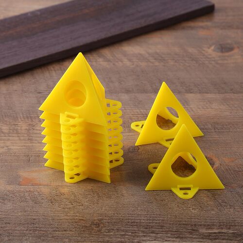 Triangle Paint Pads 10pcs Pyramid Stands Set Triangle Paint