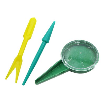 Garden Transplanting Planting Tools kit Mini Seeder and Plan