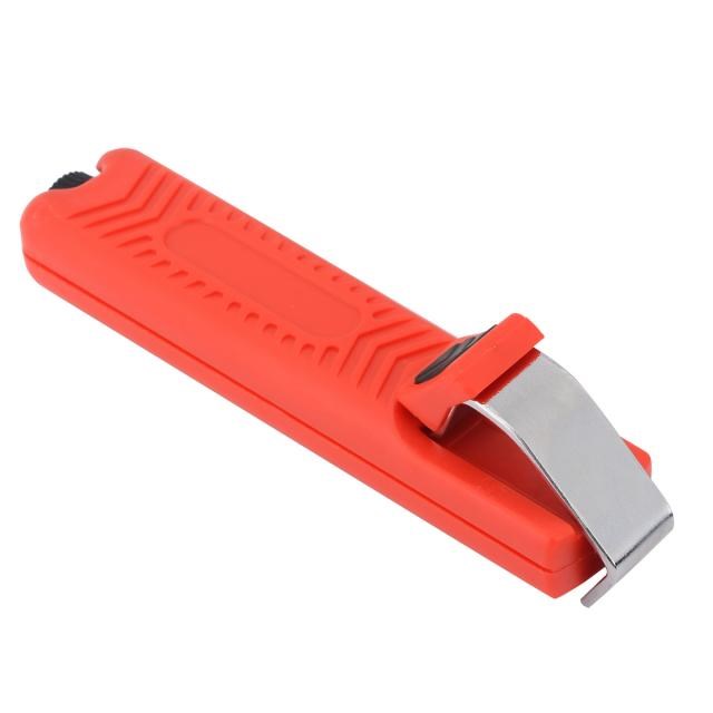 1pc Red LY25-2 PVC Cable Stripper 8-28mm Wire Cutter Plier S