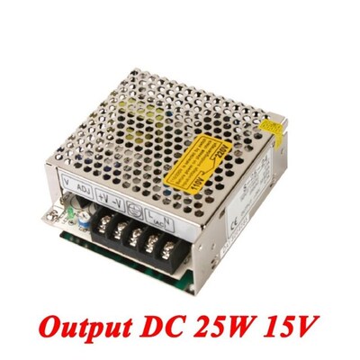 S-25-15 Mini switching power supply 25W 15V 1.6A Single Outp