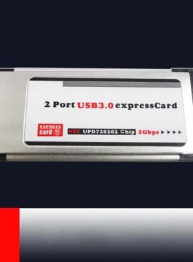 High Full Speed Express Card Expresscard to USB 3.0 2 Port A