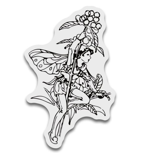 Fruit Fairy Silicone Clear Seal Stamp DIY Scrapbooking Embos
