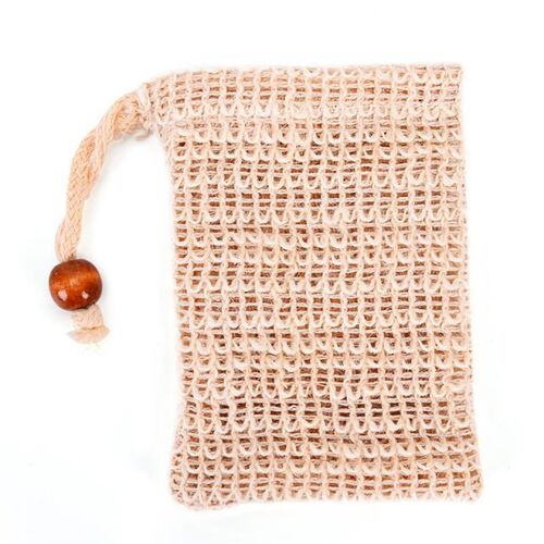 1PC Exfoliator Sponge Pouch Blister Mesh Soap Saver Bag Foam