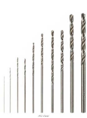 2018 10Pcs/Set HSS High Speed White Steel Twist Drill Bit Se
