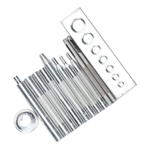 carving engraving pen Snap Button Punch Base Set Stainless S