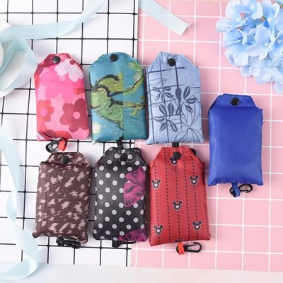 Shopping Bag Fashion Foldable Handy  Reusable Tote Pouch Rec