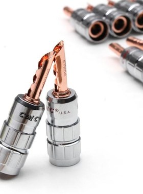 YT 12Pcs Gold Plated Red Copper Banana Plug Terminals CMC No