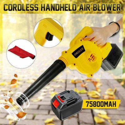 Cordless Electric Air Blower Computer Cleaner Dust Blowing D