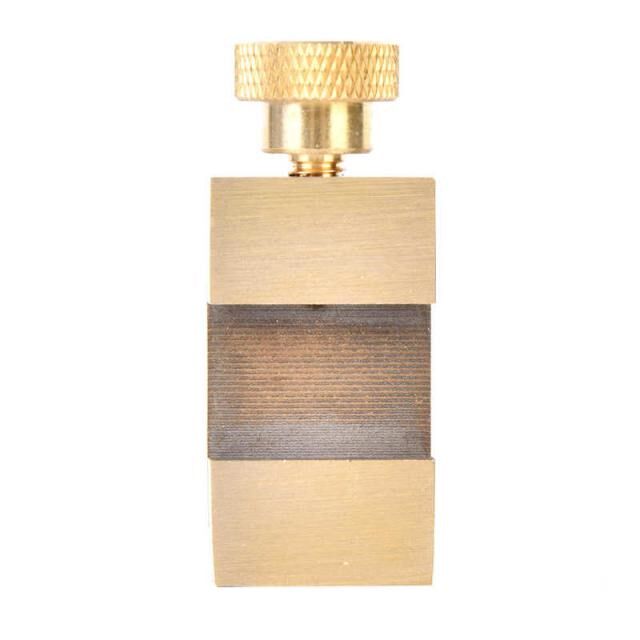 Brass Ruler Locating Block Woodworking Marking Locator Measu