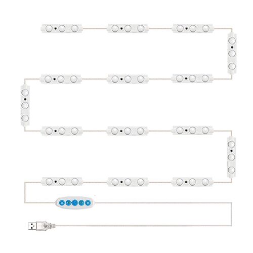 Led Vanity Mirror Lights Kit, 11Ft with Dimmable Color and B