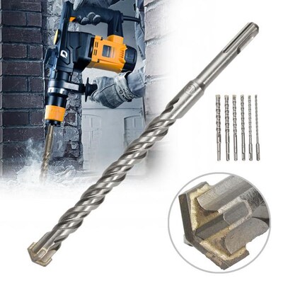 1PC 210mm 16mm Carbide Tip Crosshead Drill Bits Carbide Twin