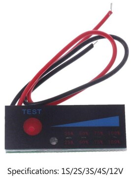 3.7V 2S 3S 4S 18650 Li-ion Lipo Lithium 12V Lead Acid Batter