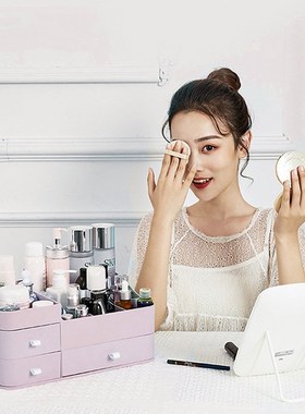 Drawer Box Make Up Organizer Bathroom Makeup Storage Box Wom