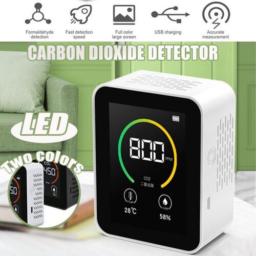 3 In 1 CO2 Meter Digital Temperature Humidity Sensor Tester