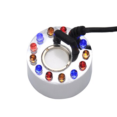 24V Color Changing Ultrasonic Mist Maker Fogger Water Founta