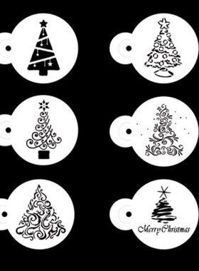 A variety of Christmas tree spray molds, environmentally fri