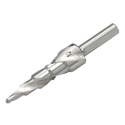 Step Drill HSS Power Tools Silver Woodworking Triangular Sha