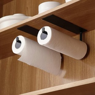 New White Black Toilet Paper Holder Wall Mount Tissue Roll H
