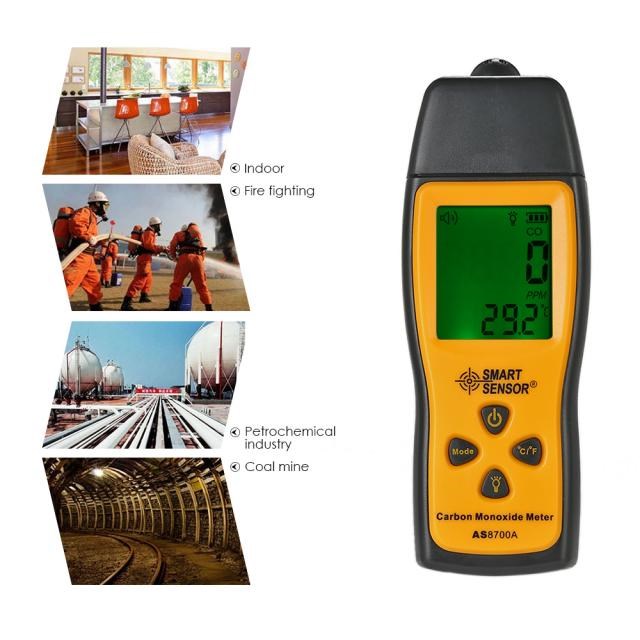 Handheld Carbon Monoxide Meter with High Precise CO Tester M