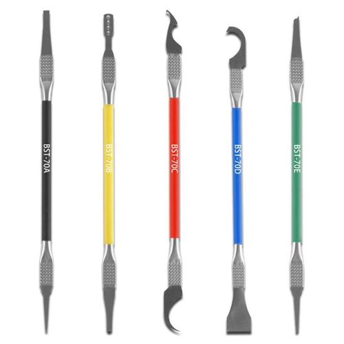 5pcs IC Chip Repair Thin Blade Stainless Steel CPU Remover B