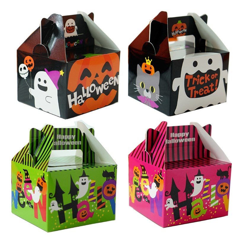 7XEA Gift Bag Ghost Pumpkin Funny Cute for Kid Creative Hall