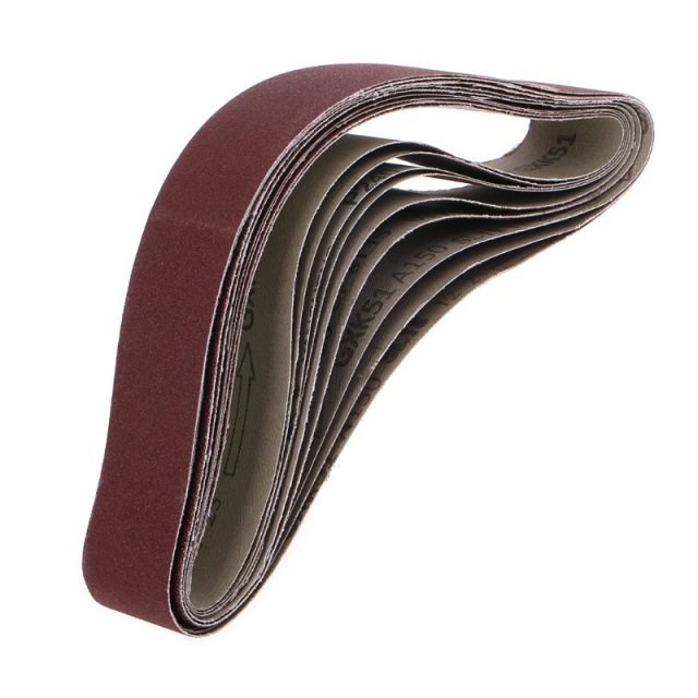 10PCS/Set 50x686MM 60/120/150/240 Grits Aluminum Oxide Sande