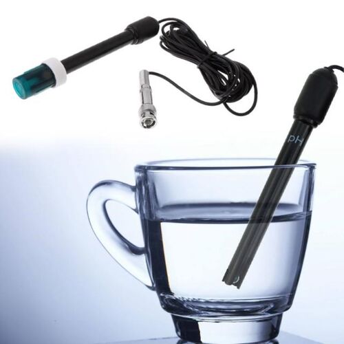 pH Electrode with 300cm Cable BNC Socket  0.01pH Accuracy 0
