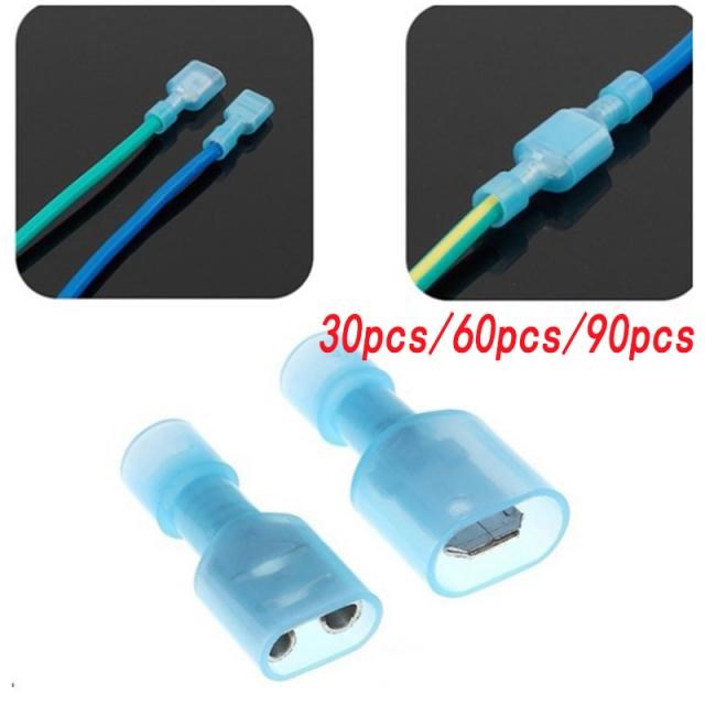 Nylon fully insulated spring terminals FDFN2-250 cold pressu