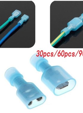 Nylon fully insulated spring terminals FDFN2-250 cold pressu