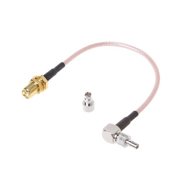 SMA Female Plug To CRC9/TS9 Dual Connector RF Coaxial Adapte