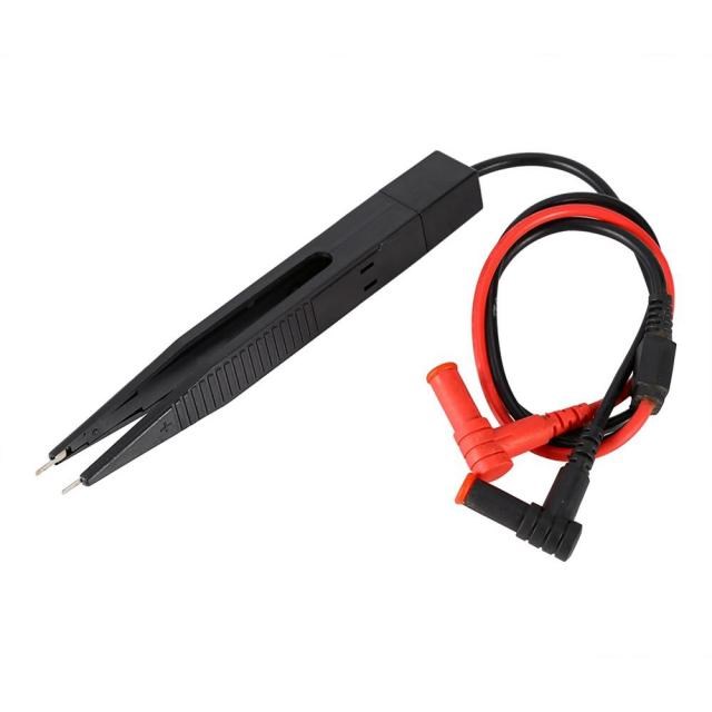 SMD Test Clip Meter Probe Tweezers Resistor Multimeter Capac